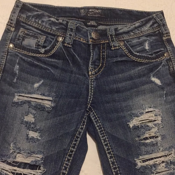 Reduced⭐️⭐️Silver Jeans - Picture 4 of 10